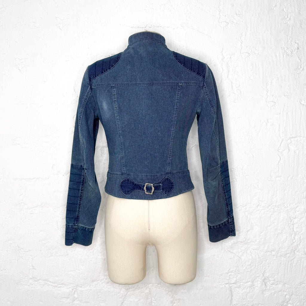 CHRISTIAN DIOR - Denim short fit jacket