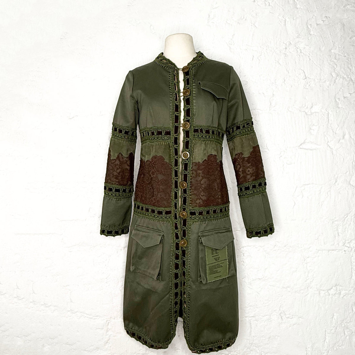 CHRISTIAN DIOR - Vintage Dior Khaki Coat