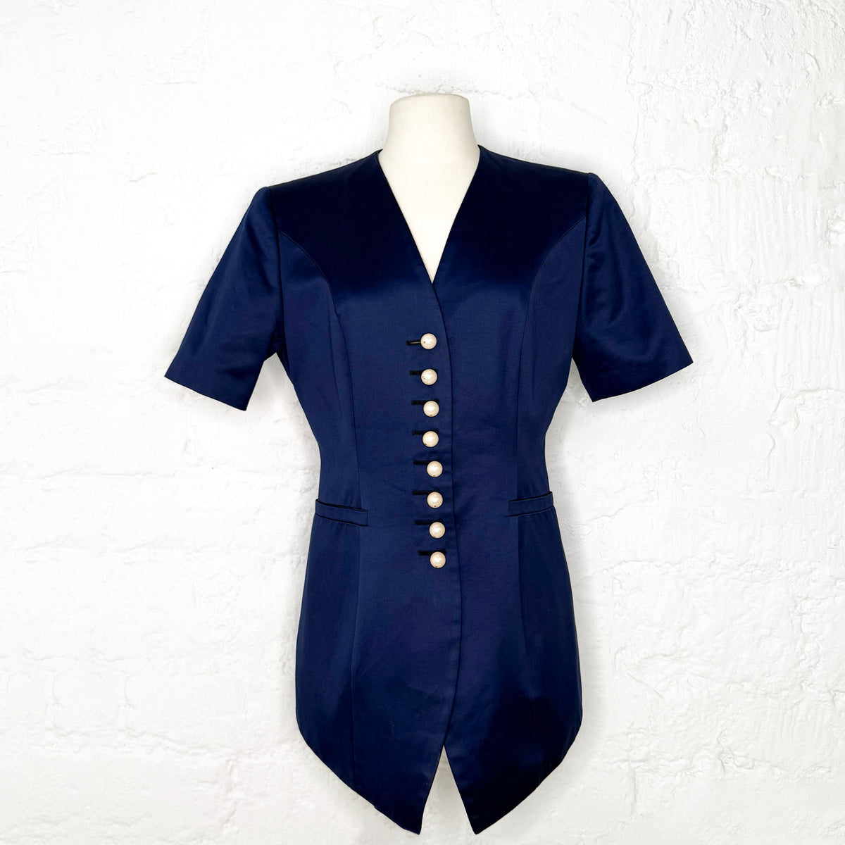 CHRISTIAN DIOR - Navy Blue tailored jacket