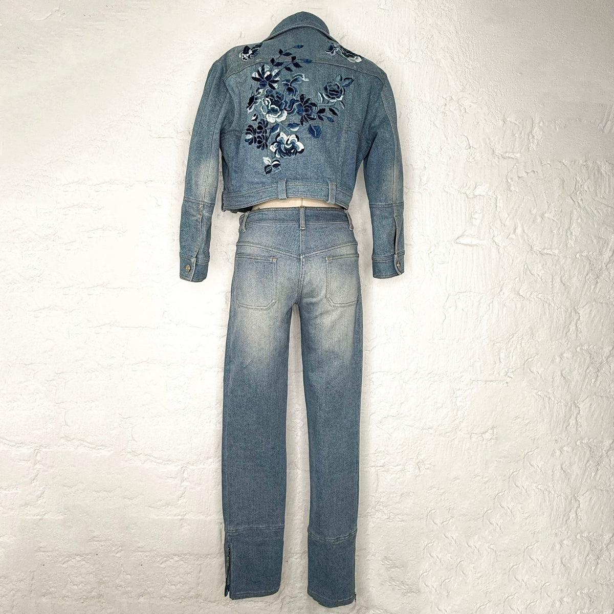 CHRISTIAN DIOR - Set denim blue