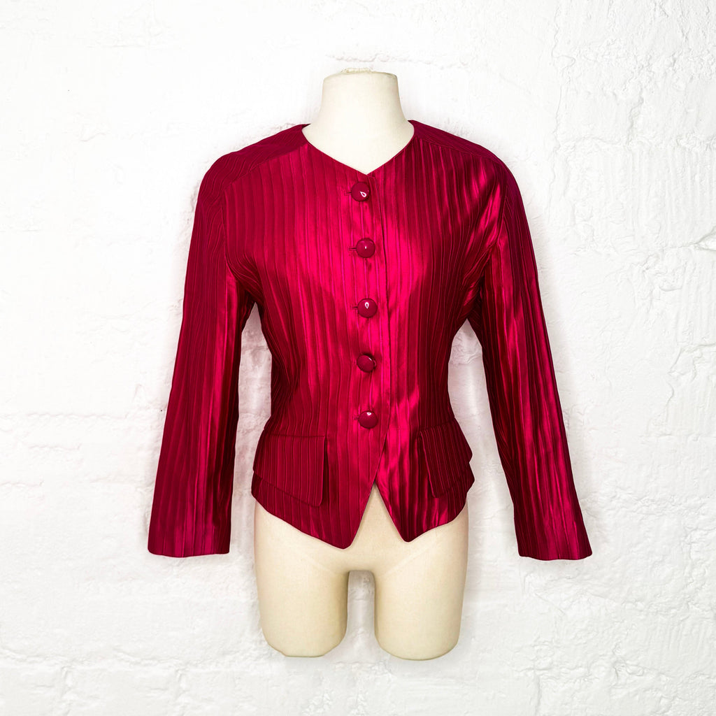 YVES SAINT LAURENT - Shocking Pink Jacket