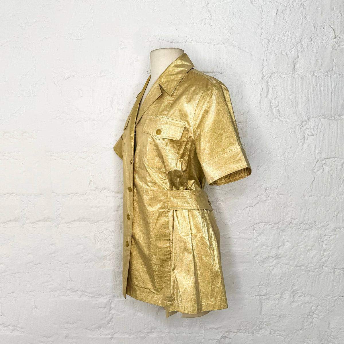 YVES SAINT LAURENT - Golden Over-Shirt