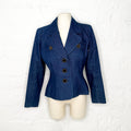 YVES SAINT LAURENT - Navy Jacket denim style