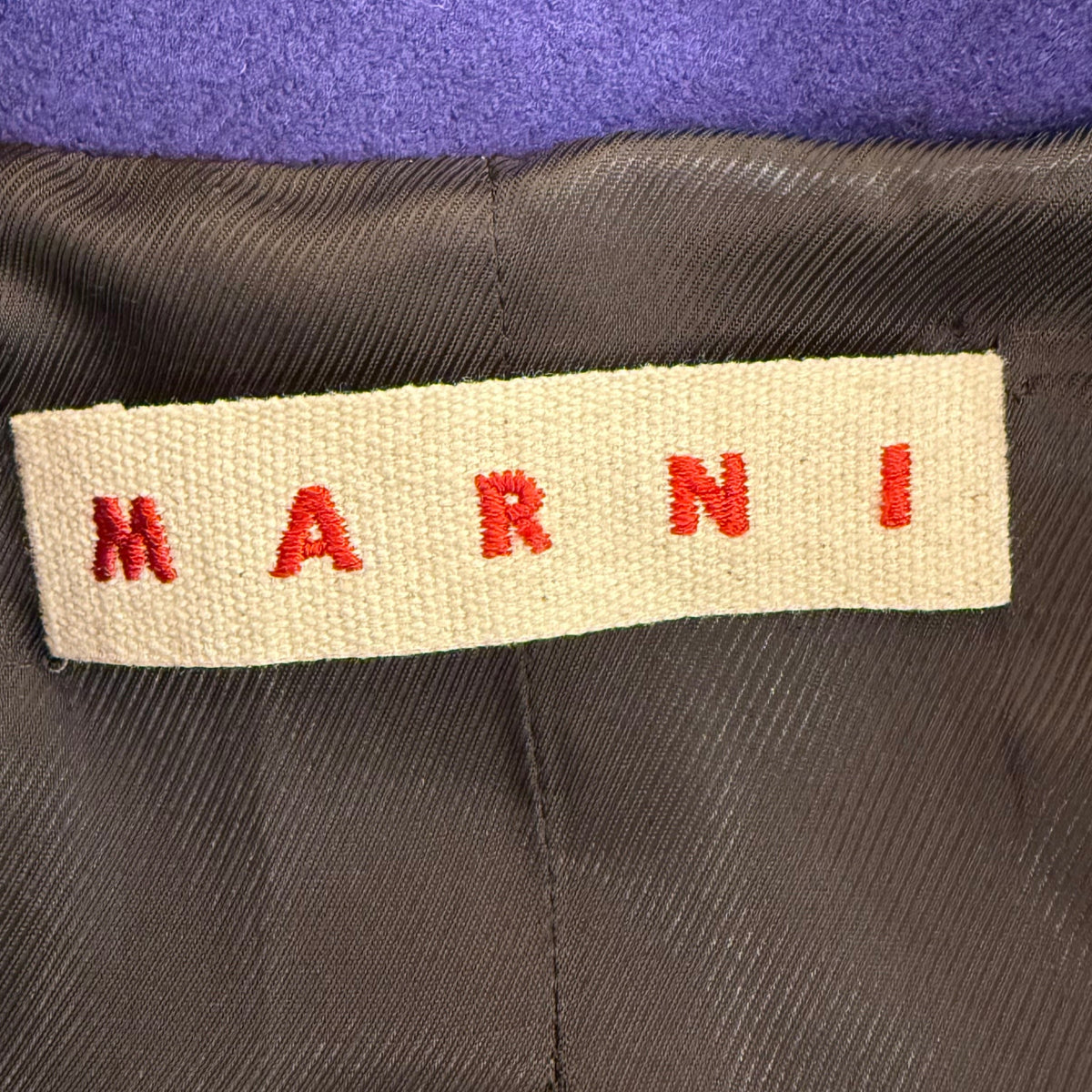 MARNI - Long Blue coat
