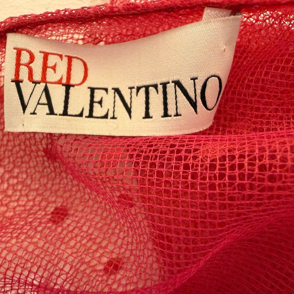 RED VALENTINO - Pink shirt  with no back