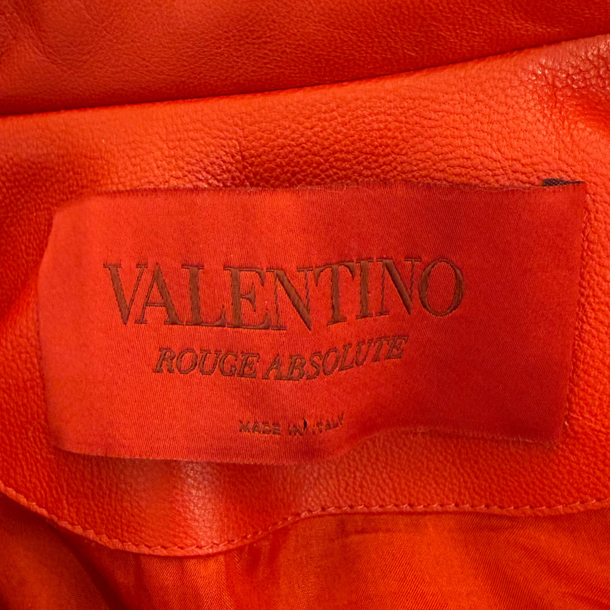 VALENTINO -Red ruffled jacket