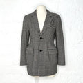 BALENCIAGA BALENCIAGA - Vichy pattern hourglass blazer - ALE PARIS Luxury Vintage
