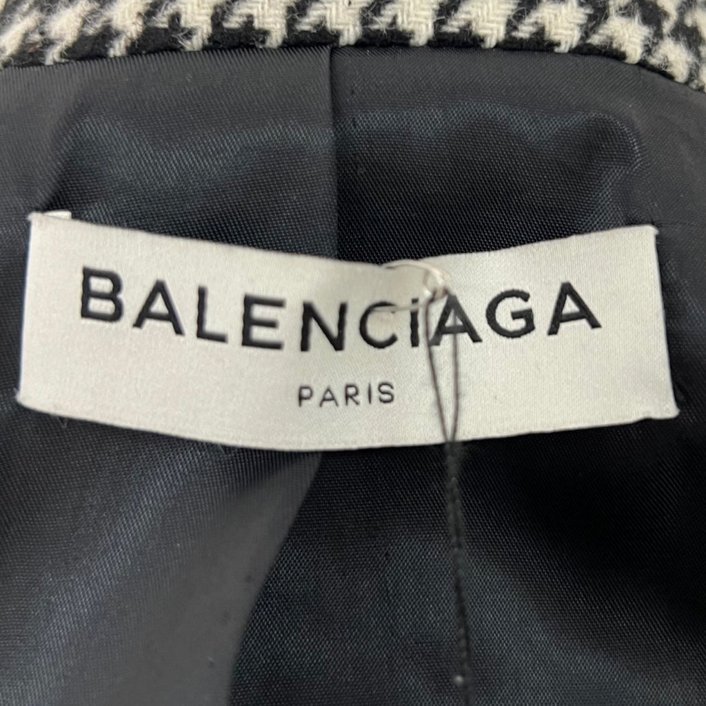 BALENCIAGA BALENCIAGA - Vichy pattern hourglass blazer - ALE PARIS Luxury Vintage