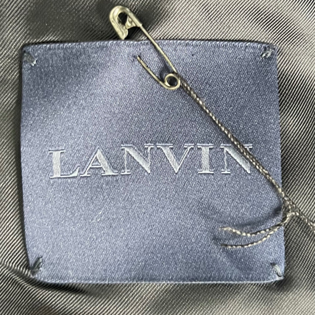 LANVIN LANVIN - Blue navy stripped destructured jacket - ALE PARIS Luxury Vintage