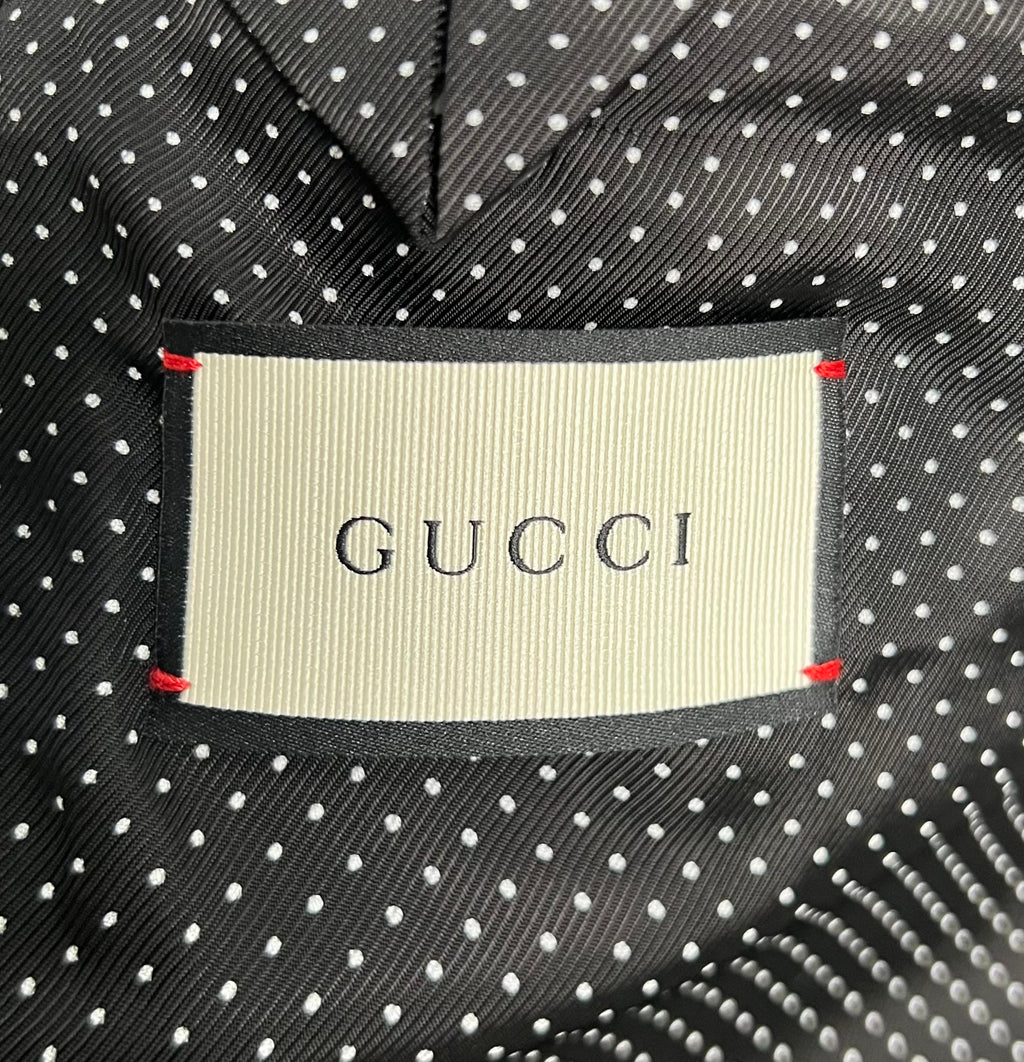 GUCCI - Black velvet blazer