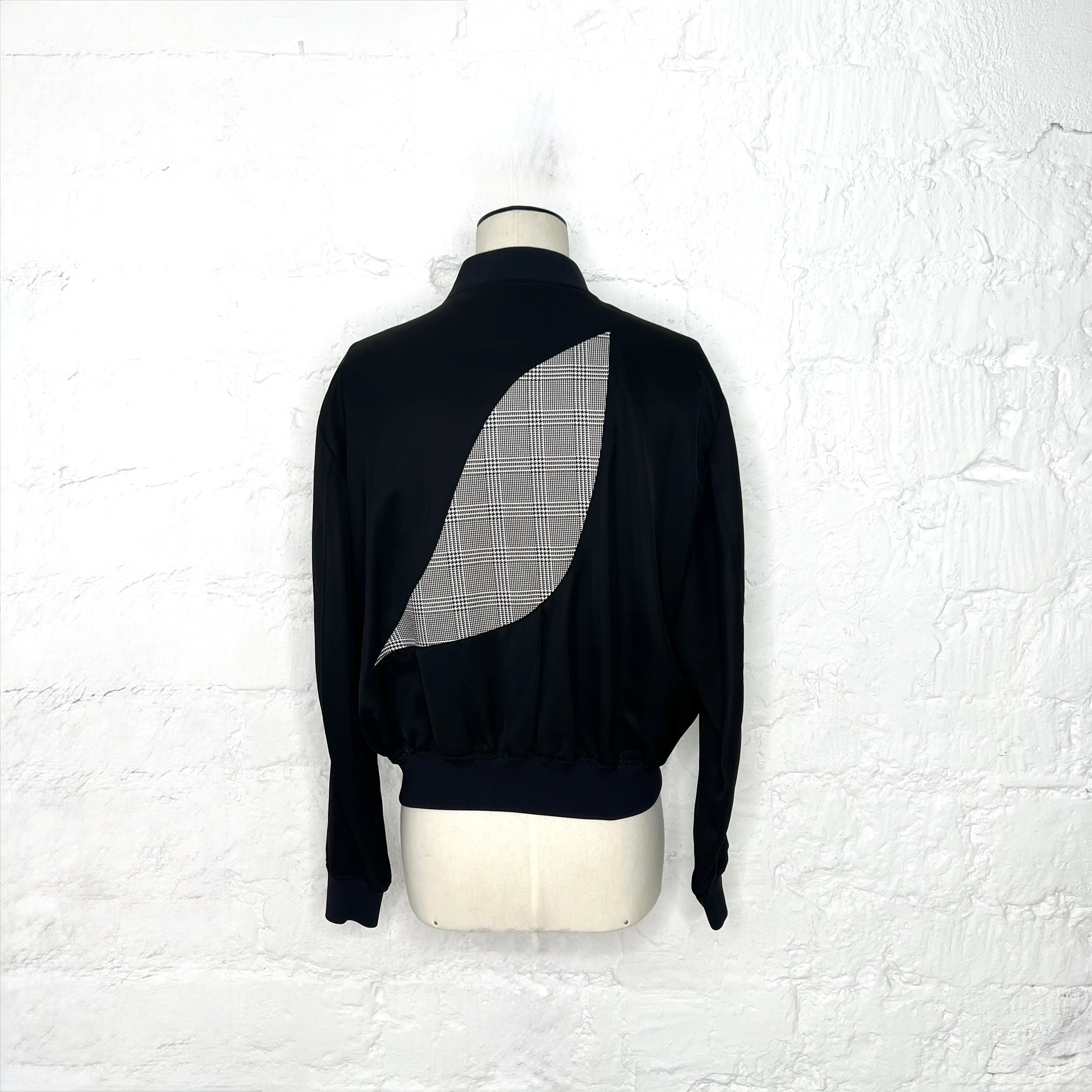 ALEXANDER MCQUEEN - Houndstooth bomber jacket