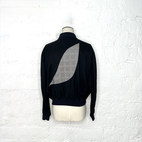 ALEXANDER MCQUEEN - Houndstooth bomber jacket