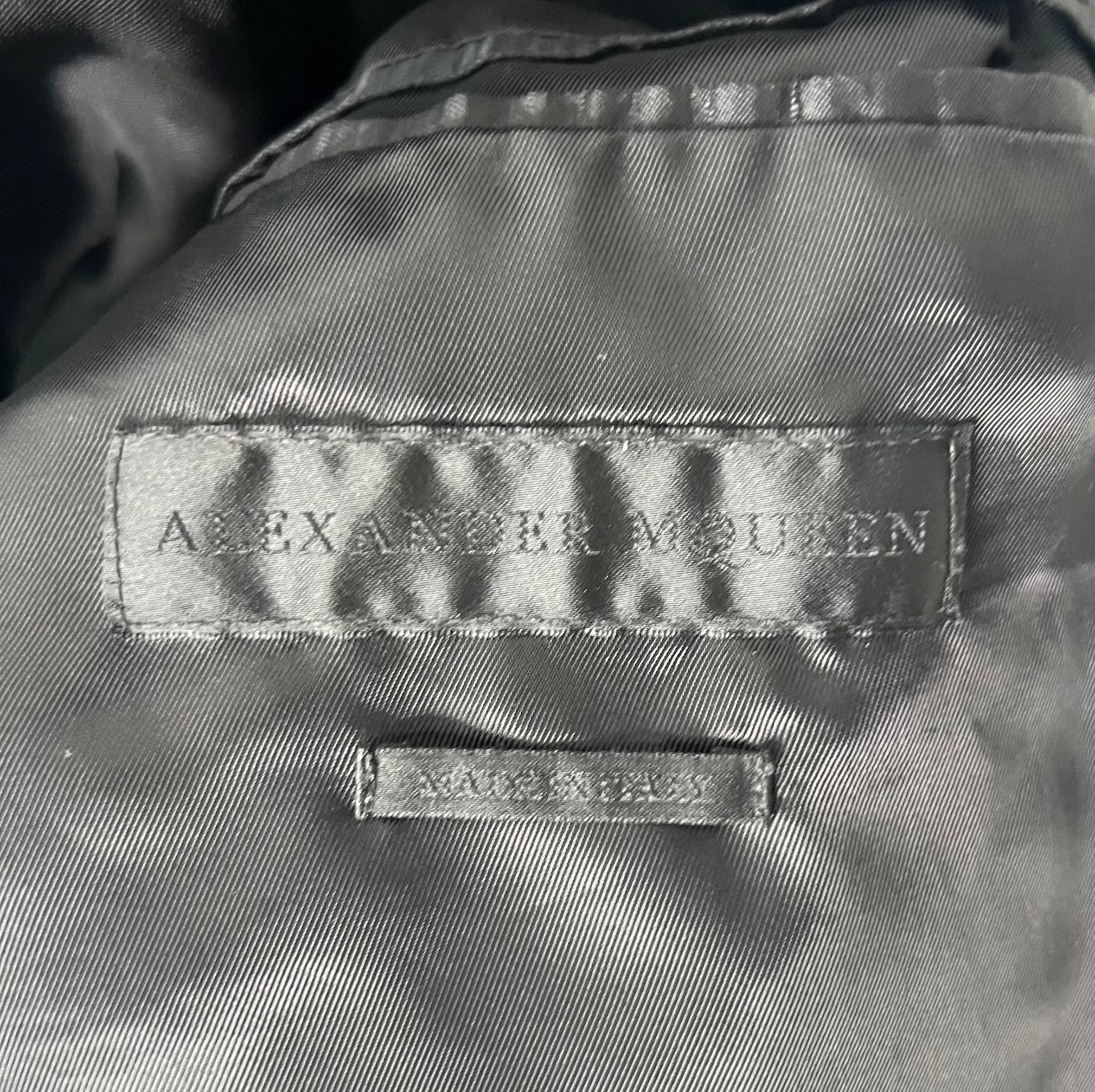 ALEXANDER MCQUEEN - Houndstooth bomber jacket