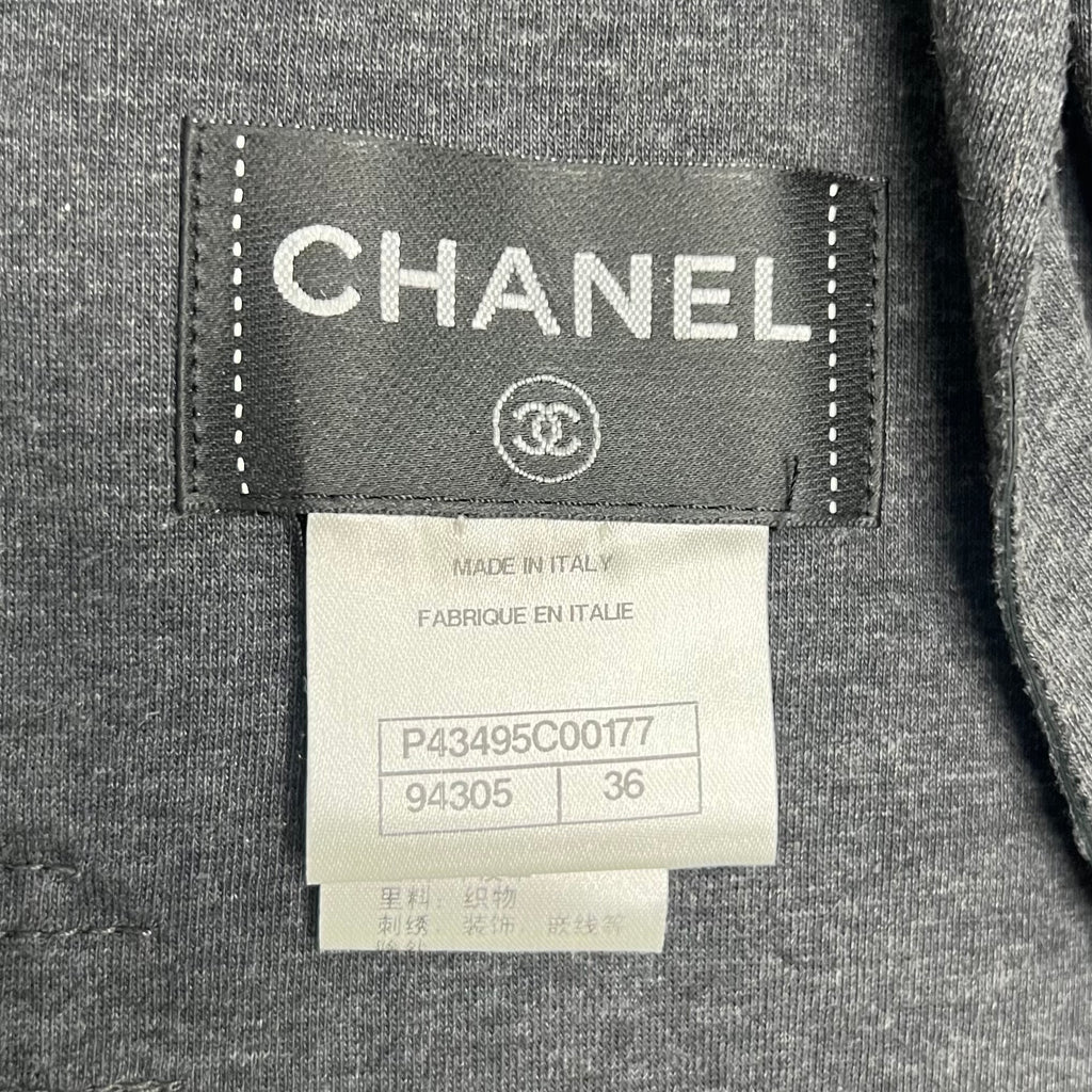 CHANEL - Black perfecto leather jacket