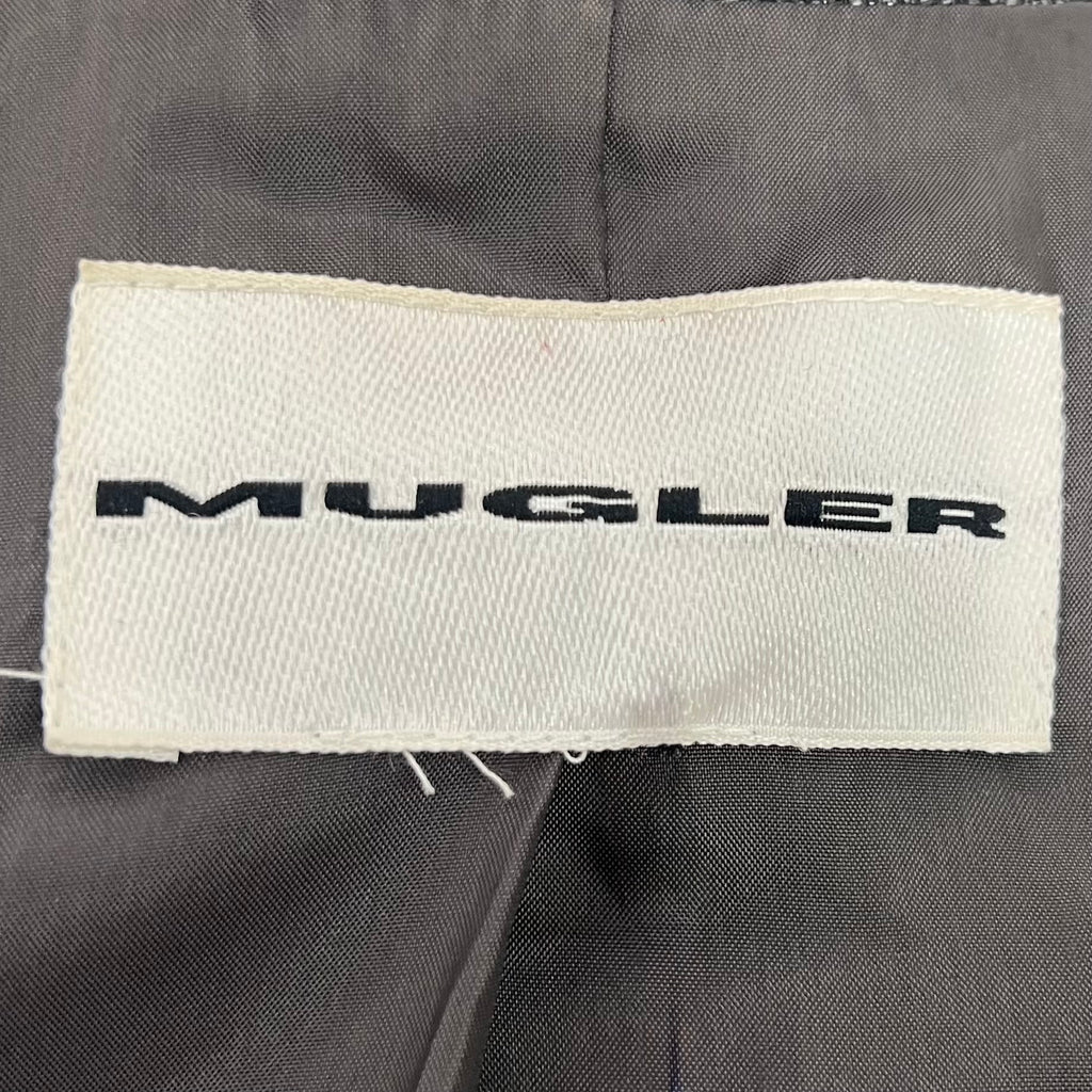 THIERRY MUGLER - Dark grey structured jacket