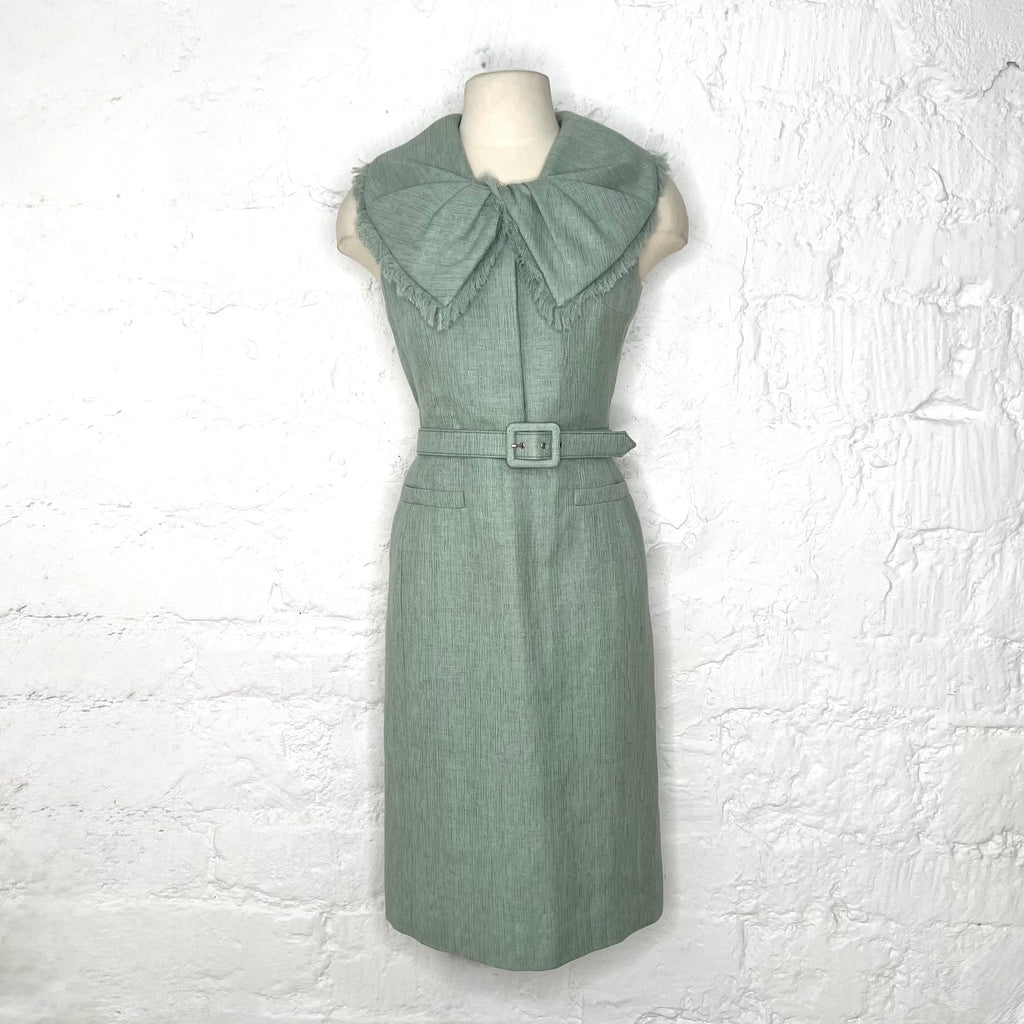 CHRISTIAN DIOR - Light green dress