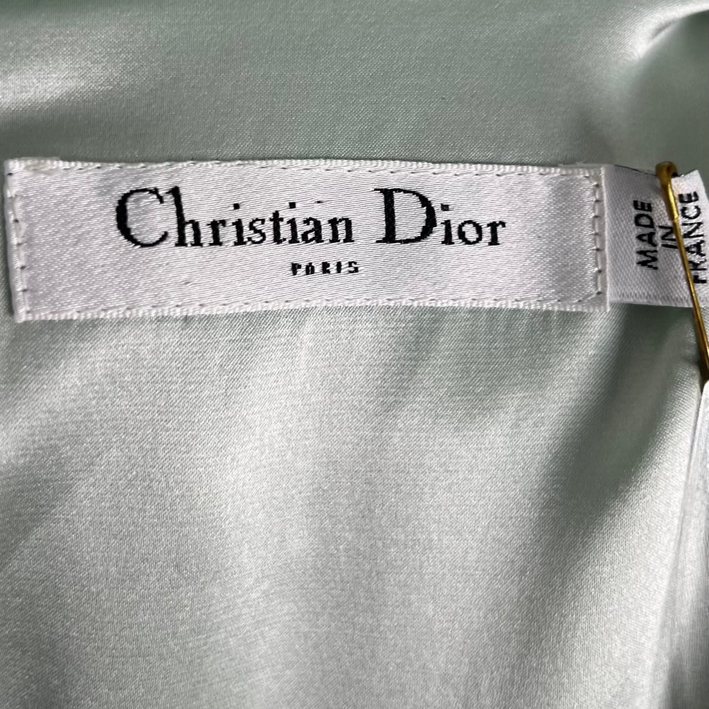 CHRISTIAN DIOR - Light green dress