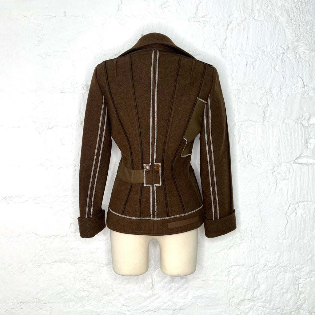 CHRISTIAN DIOR - Camel brown jacket