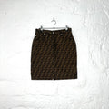 FENDI - Zucca pattern short skirt