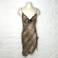 ROBERTO CAVALLI - Mini-dress leopard printed