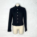 CHRISTIAN DIOR - Black trucker jacket