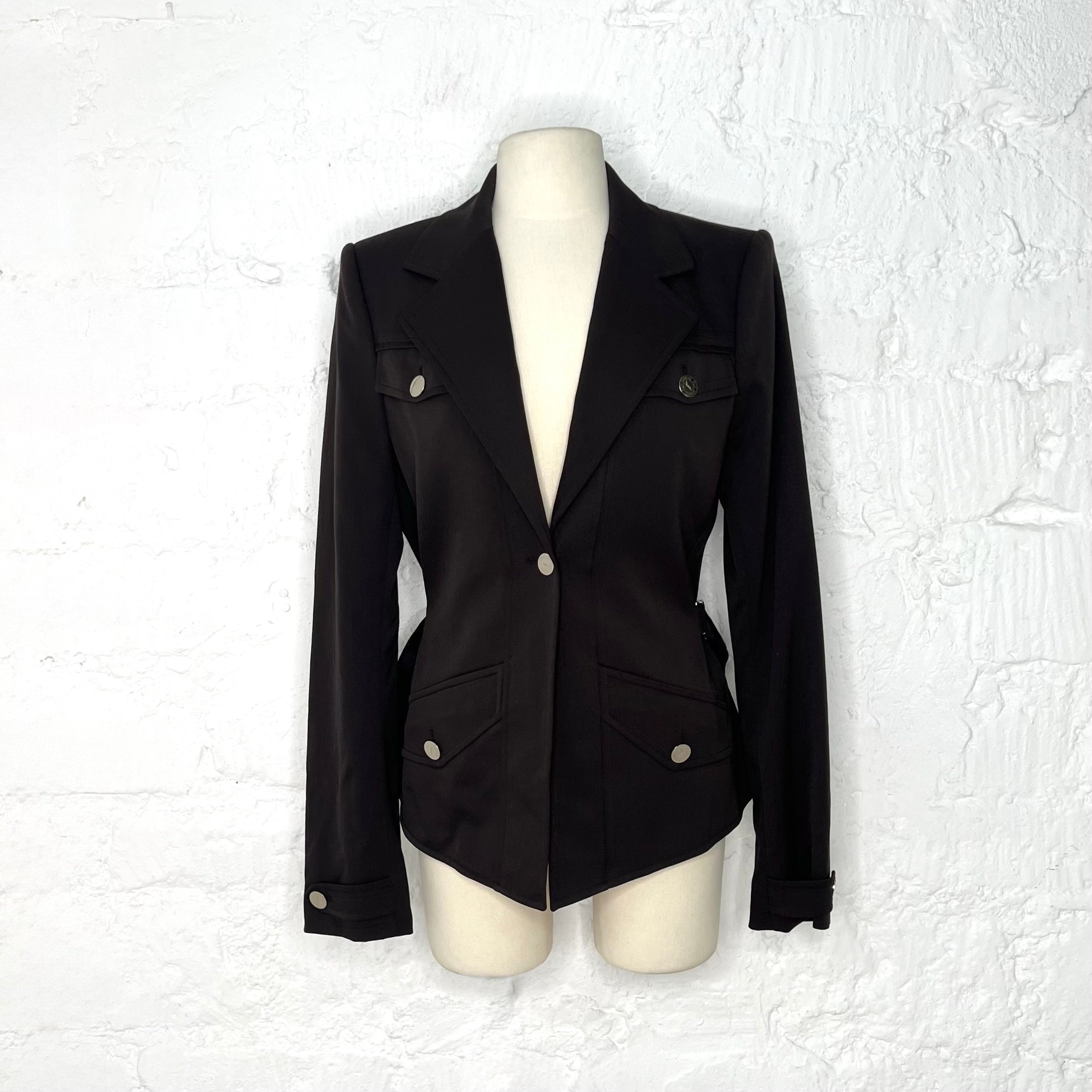 YVES SAINT LAURENT - Brown blazer jacket