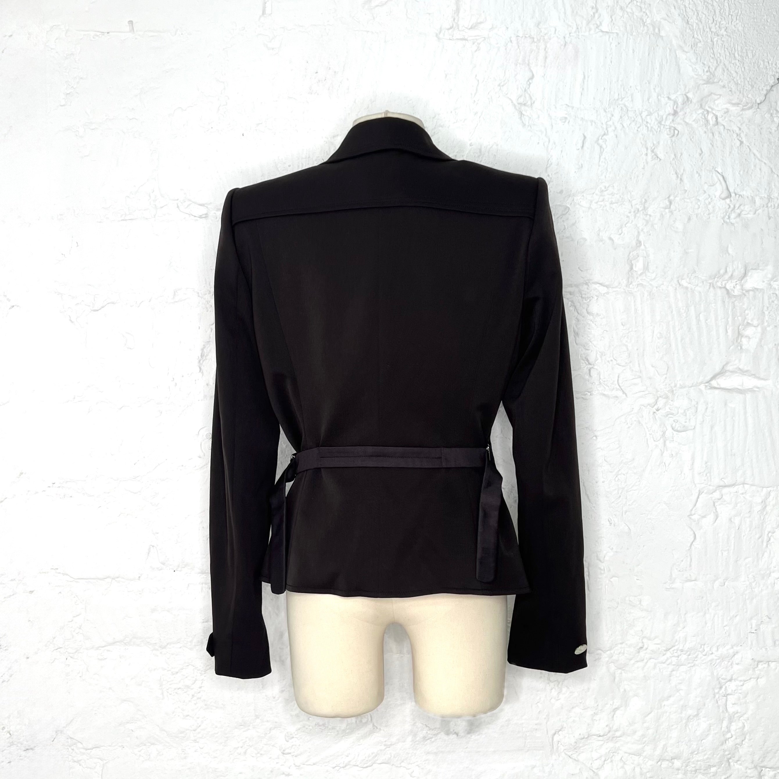 YVES SAINT LAURENT - Brown blazer jacket