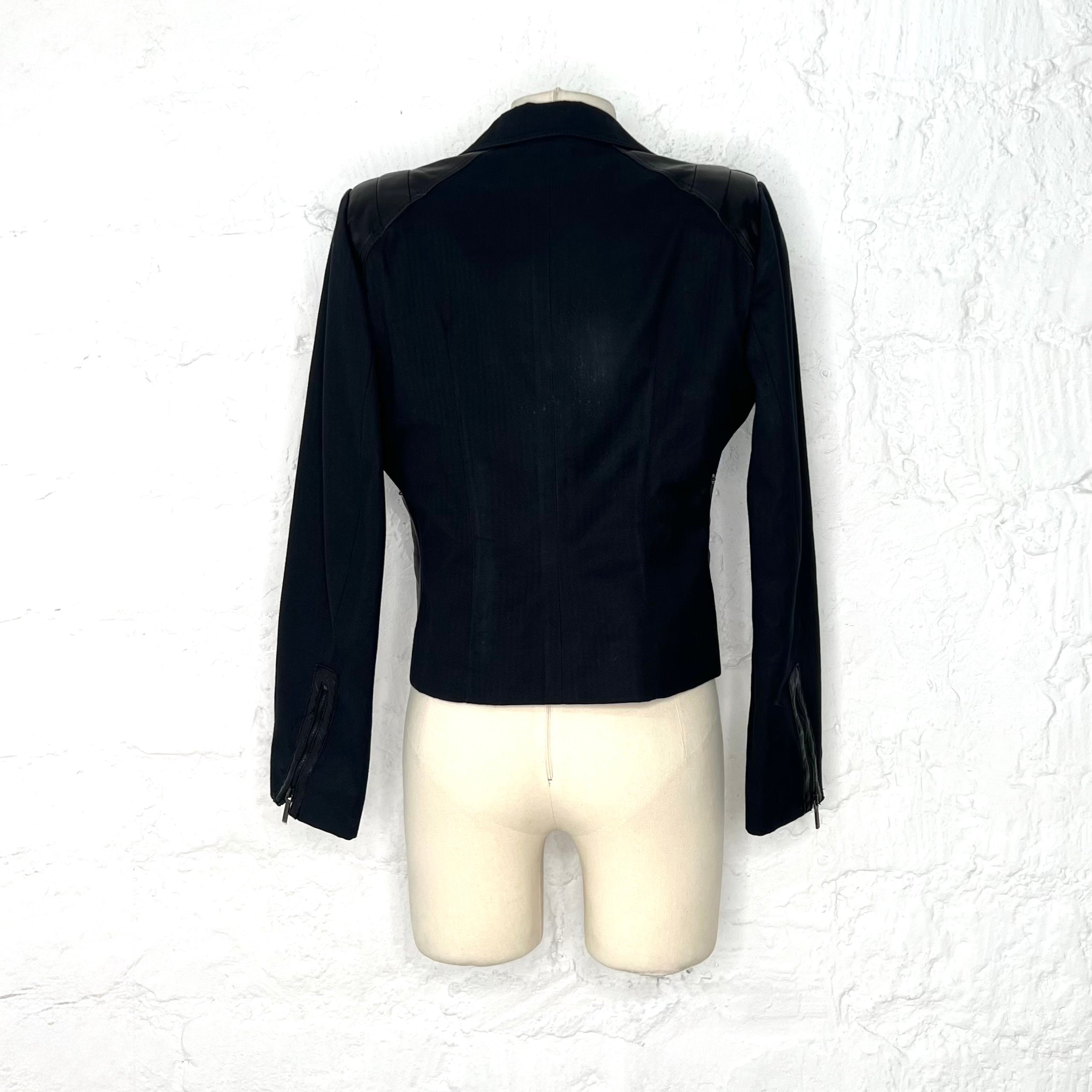 CHRISTIAN DIOR - Black perfecto jacket