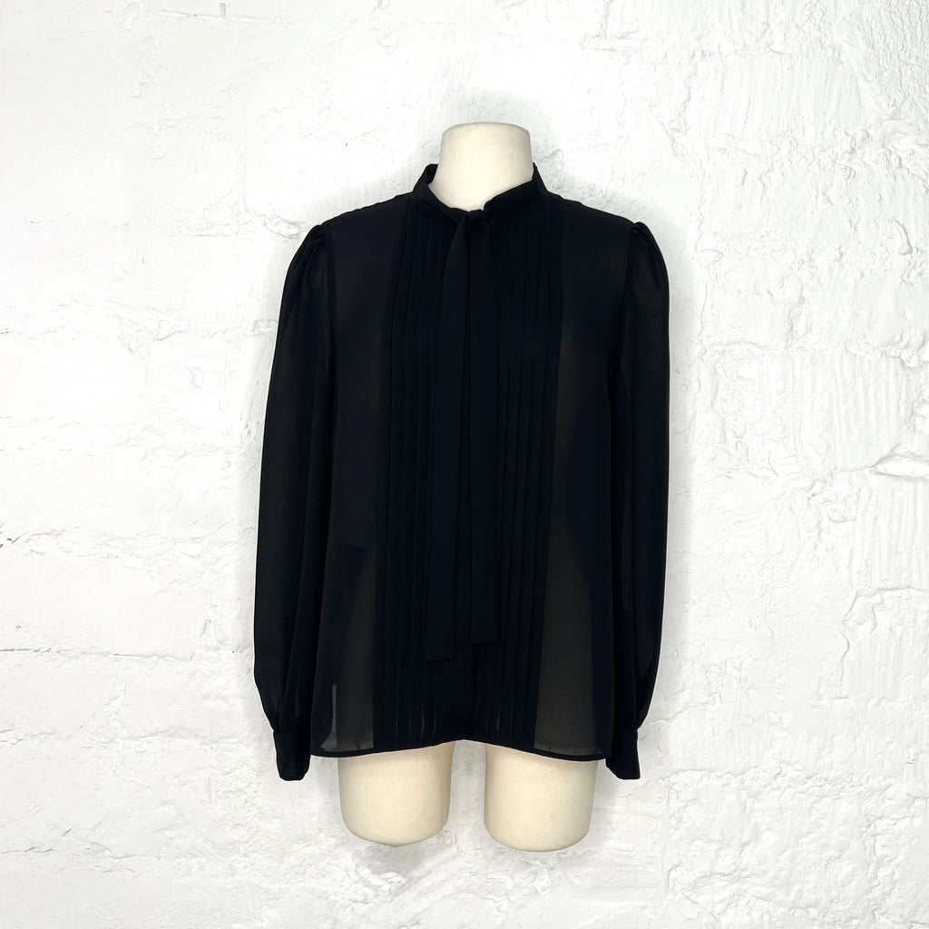 PRADA - Black transparent shirt