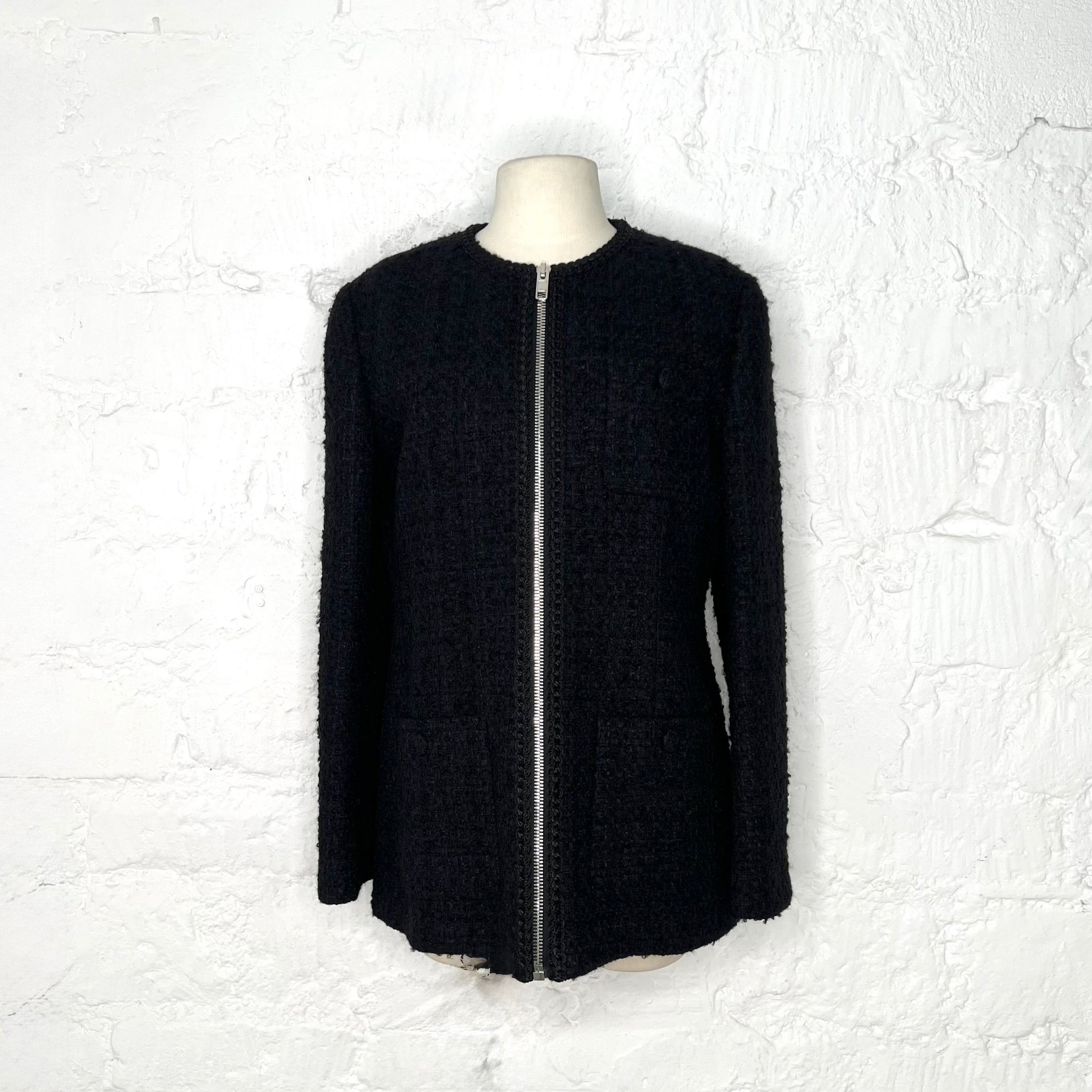 GUCCI - Black tweed jacket