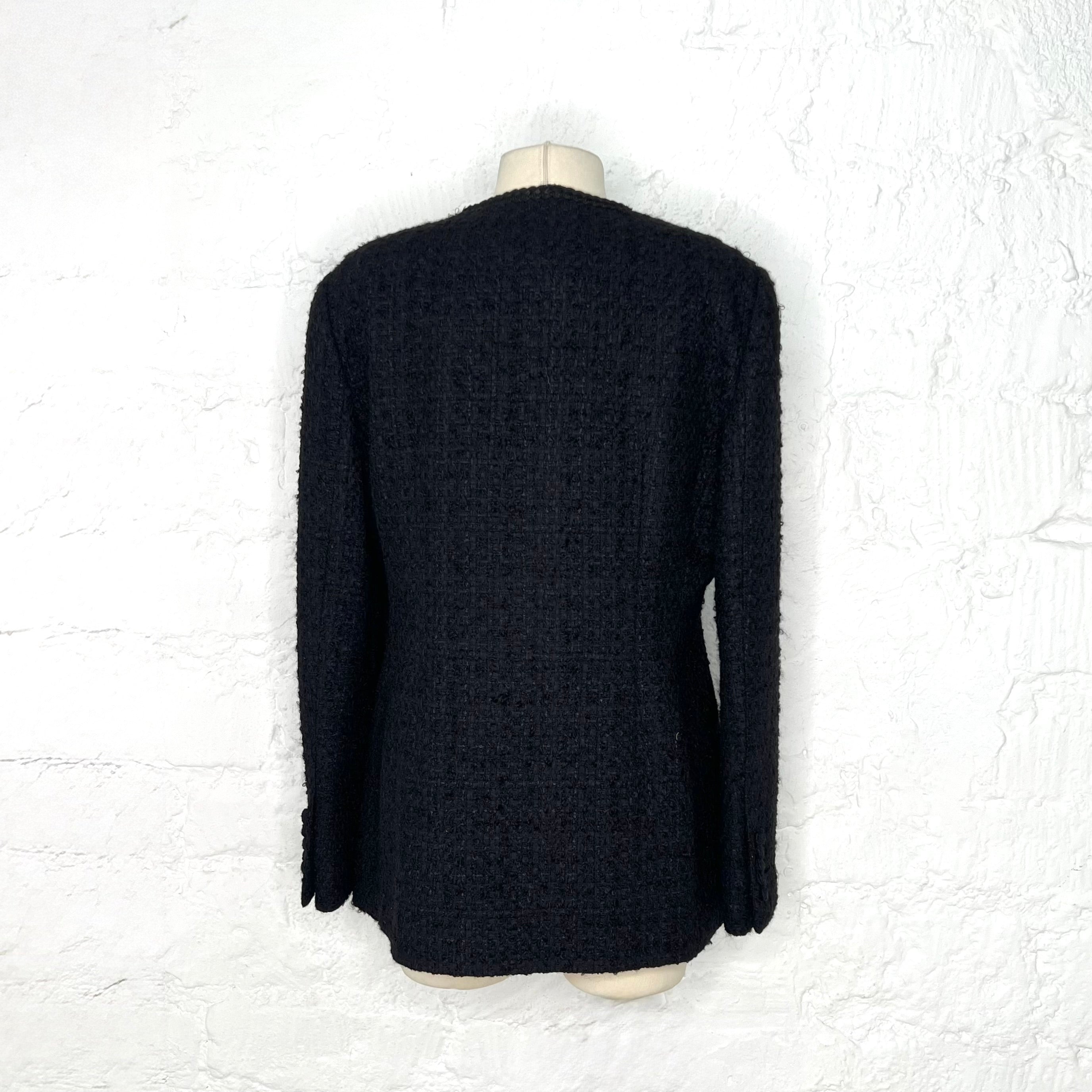 GUCCI - Black tweed jacket