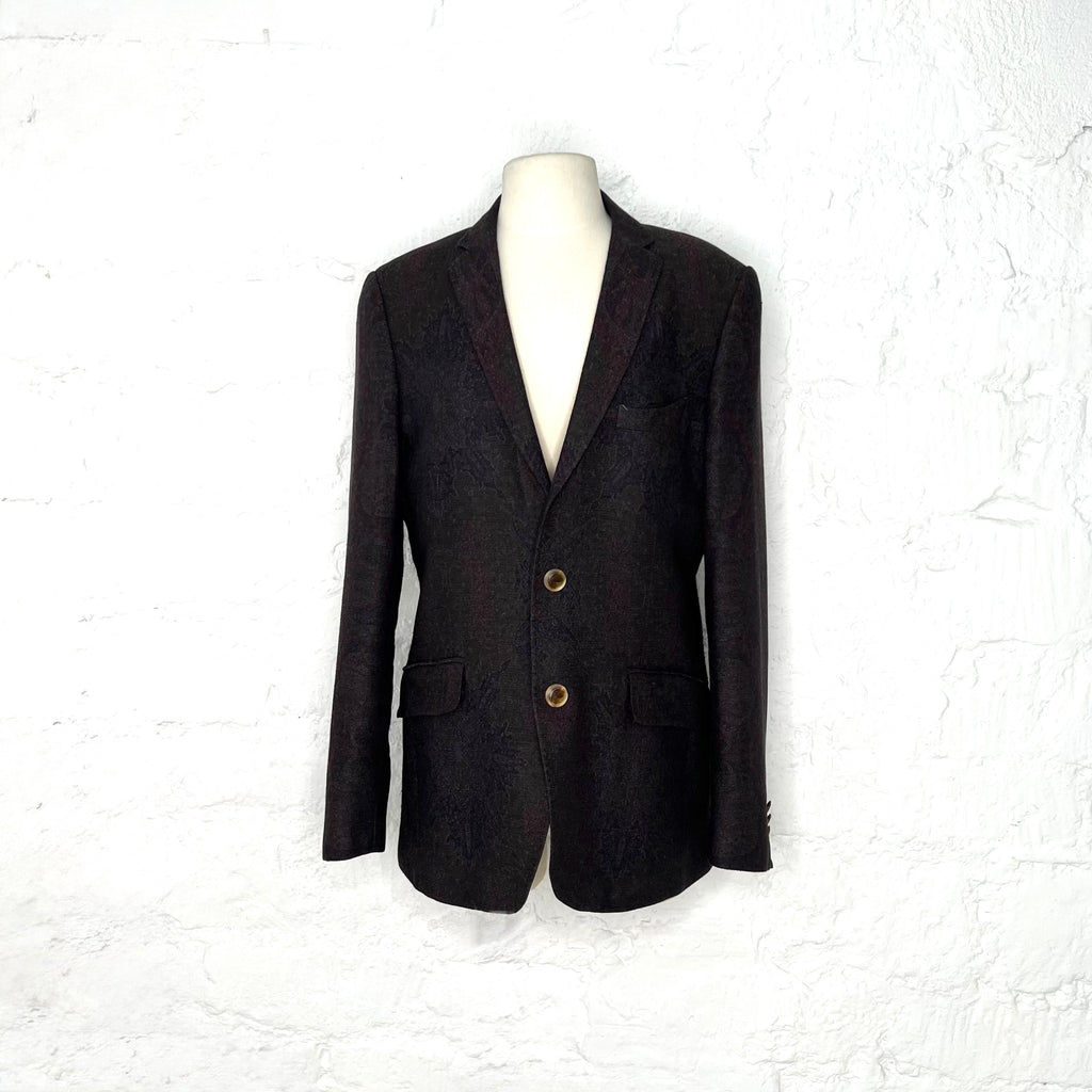 ETRO - Abstract pattern blazer jacket