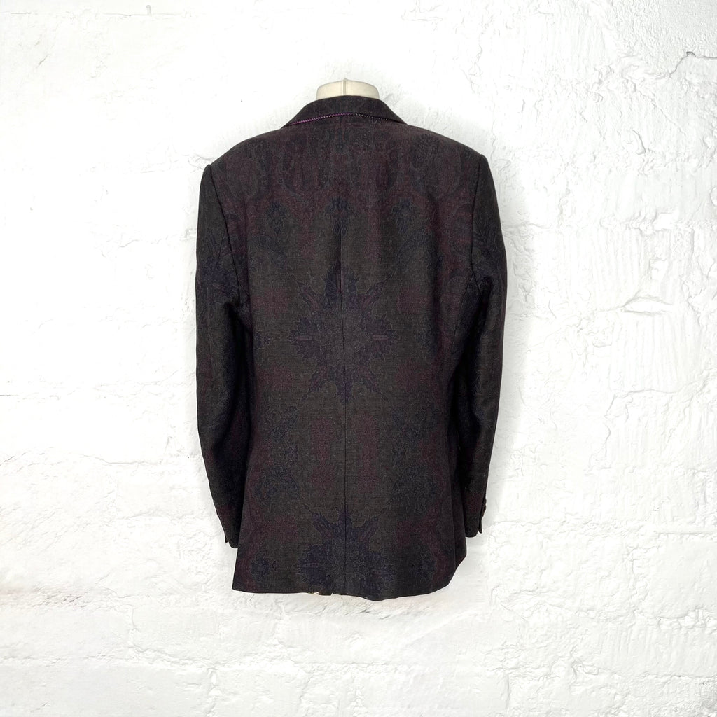 ETRO - Abstract pattern blazer jacket
