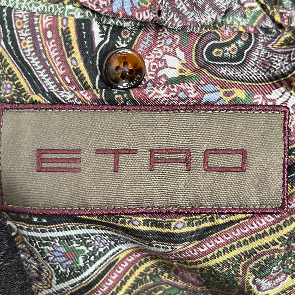 ETRO - Abstract pattern blazer jacket