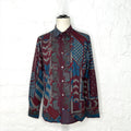 HERMÈS - Abstract pattern shirt