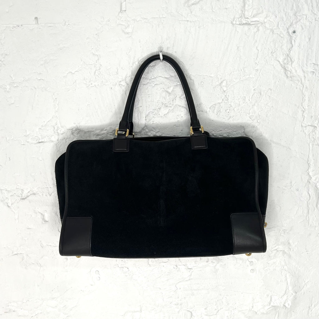 LOEWE - Black amazona travel bag