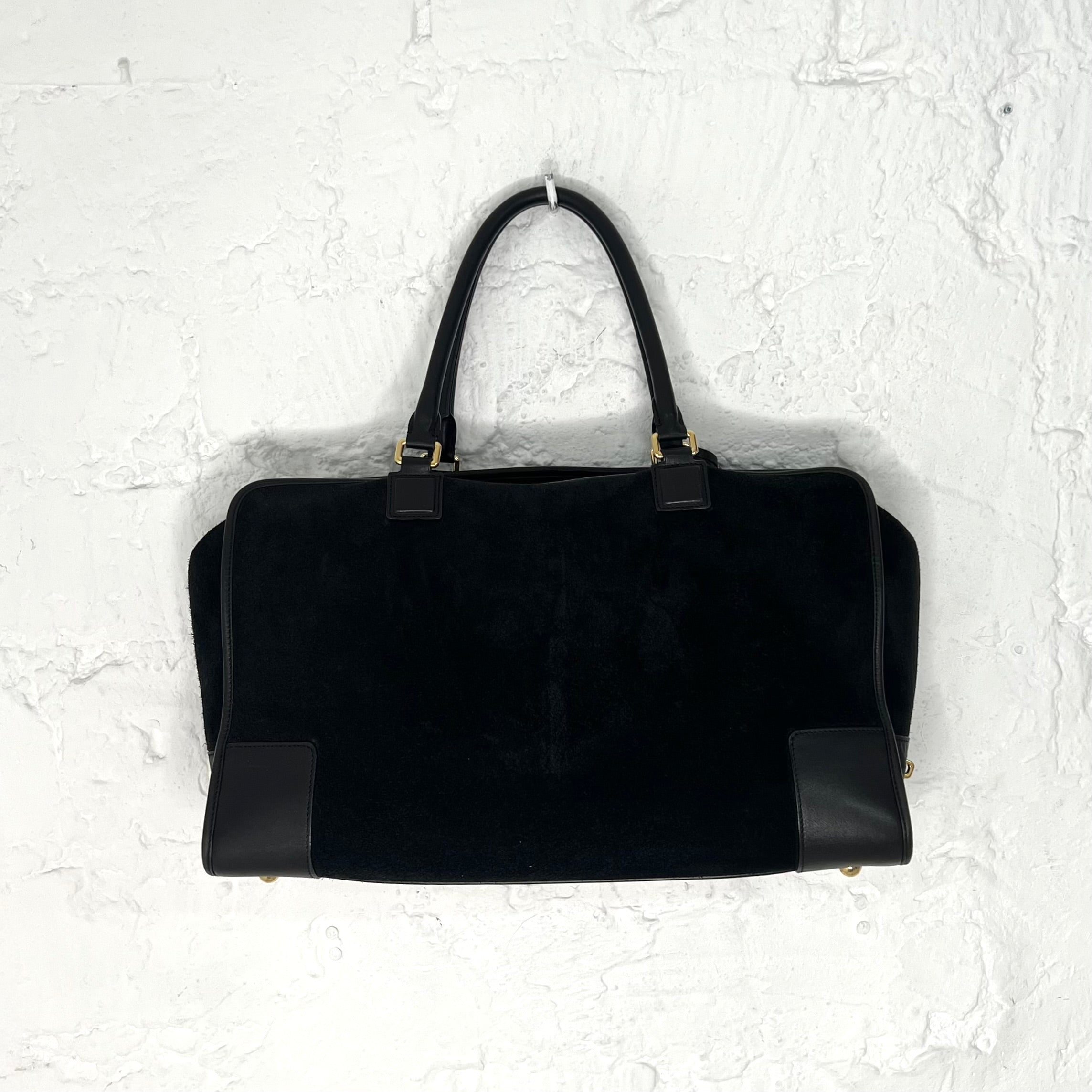 LOEWE - Black amazona travel bag