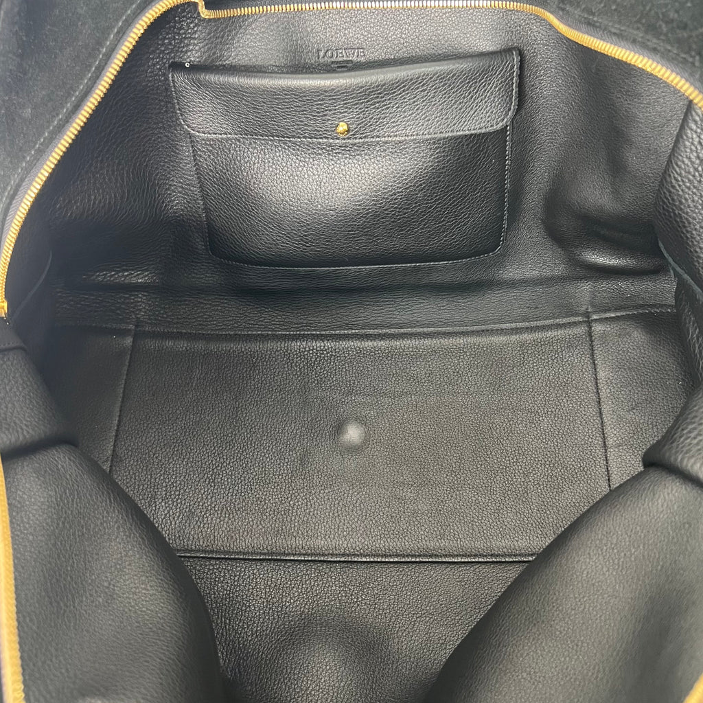 LOEWE - Black amazona travel bag