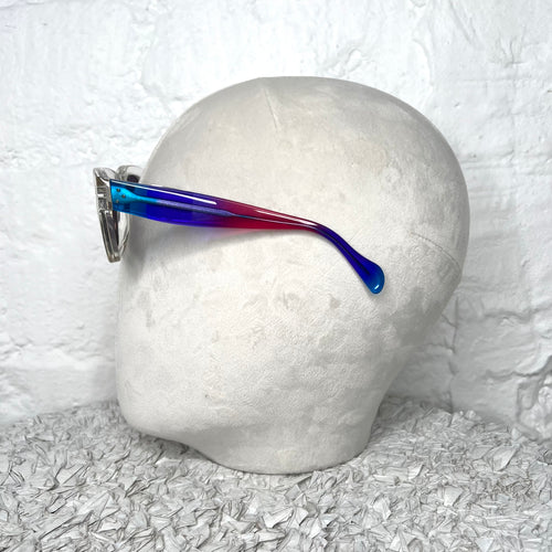 CELINE Rainbow Oversized Acetate Sunglasses