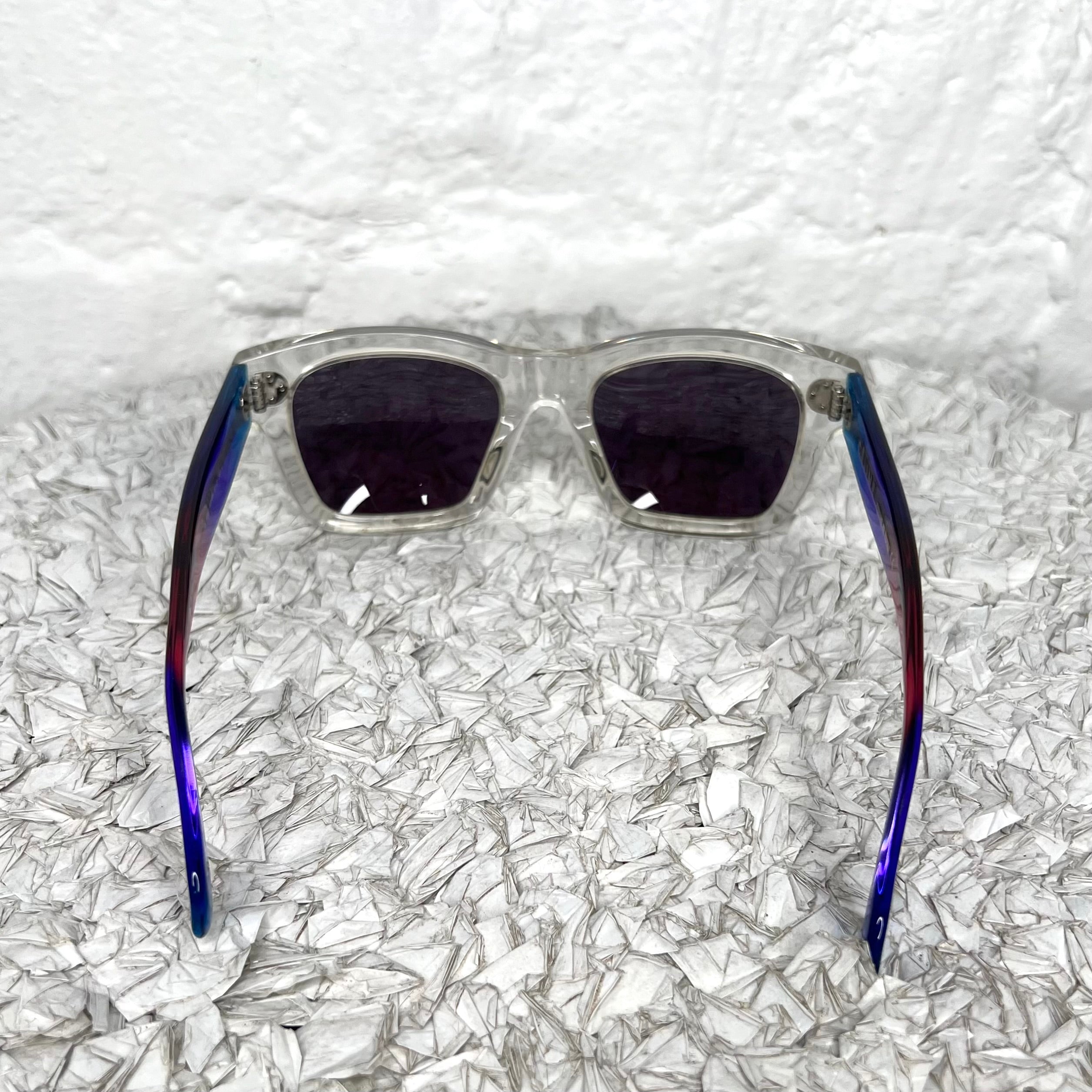 CELINE - Rainbow oversized sunglasses
