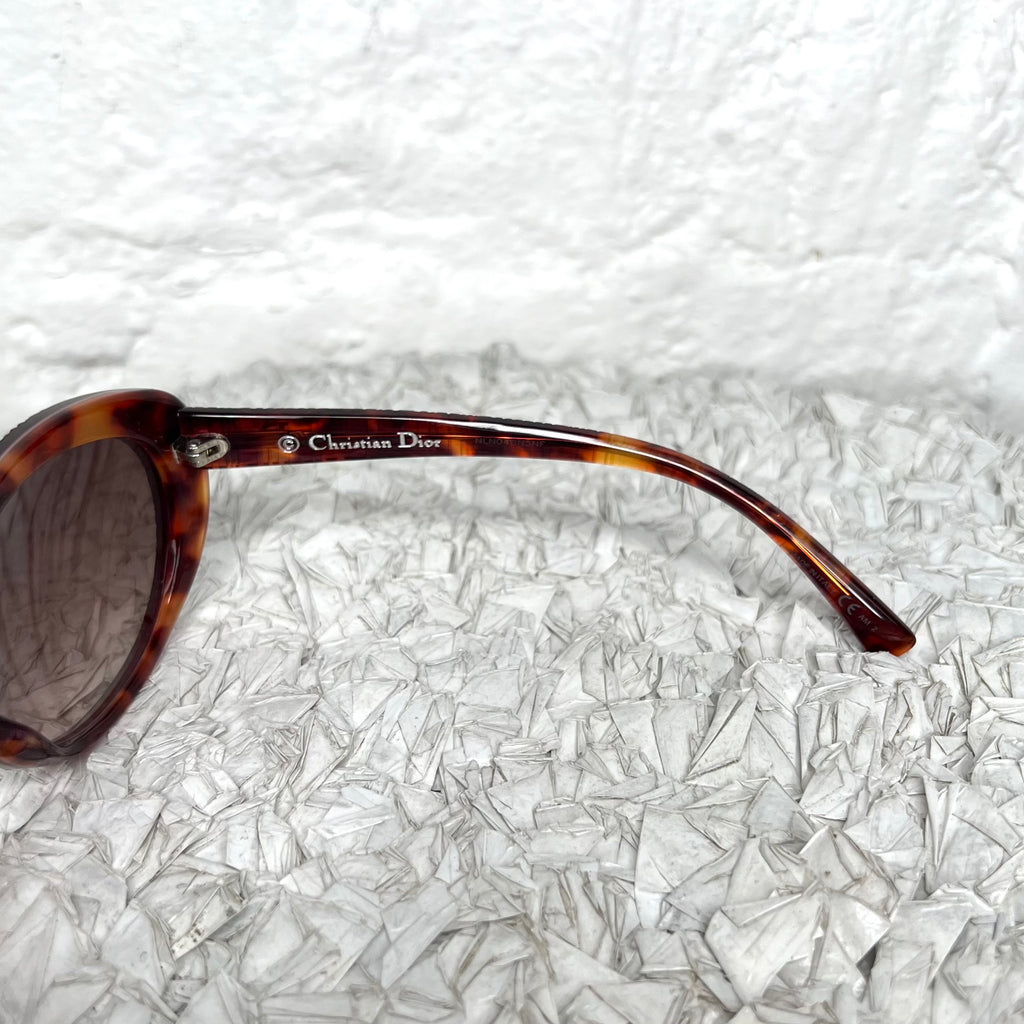CHRISTIAN DIOR - Scale brown Havana Taffeta 3/S sunglasses