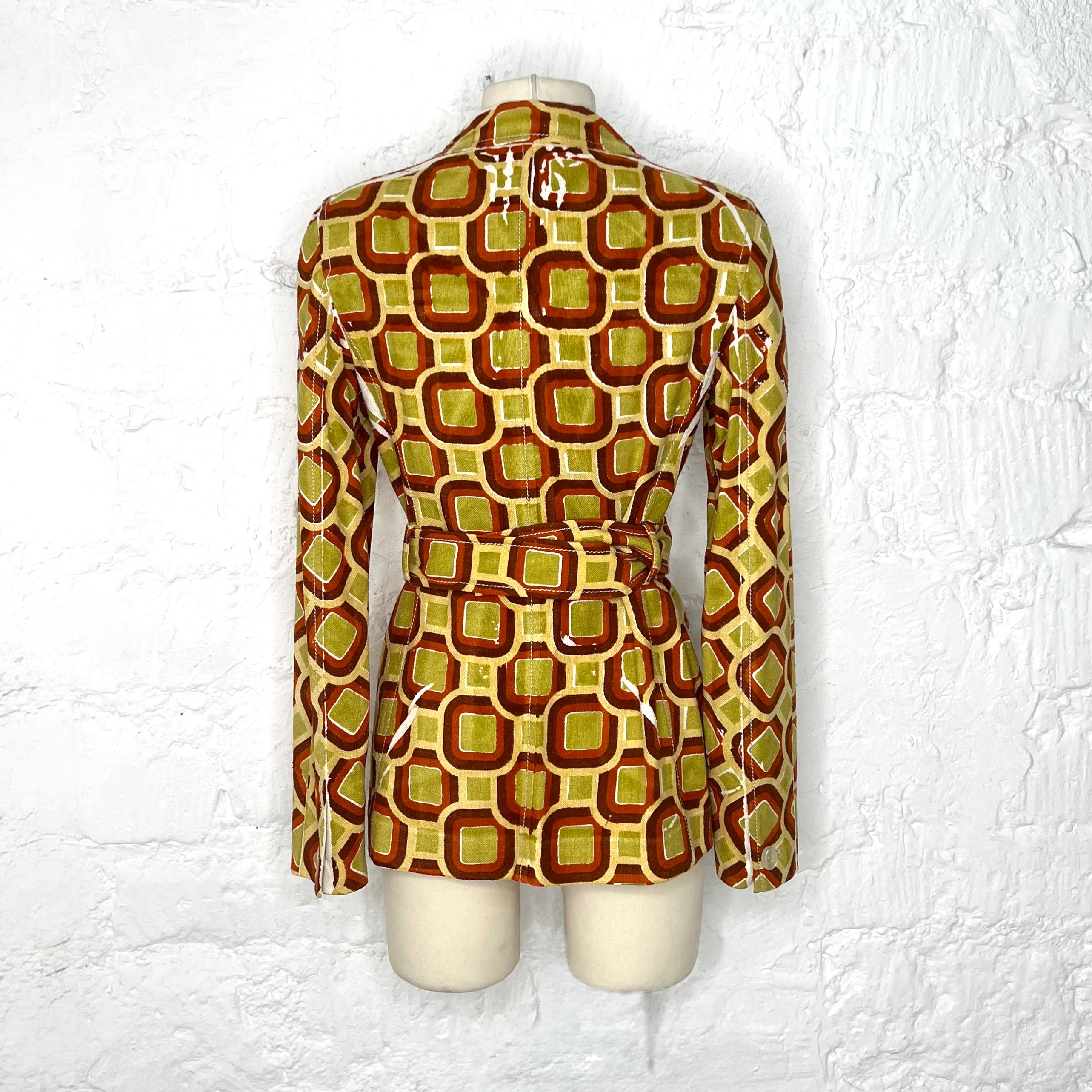 PRADA - Multicolor vintage pattern jacket