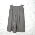 COURRÈGES - Grey pleated skirt