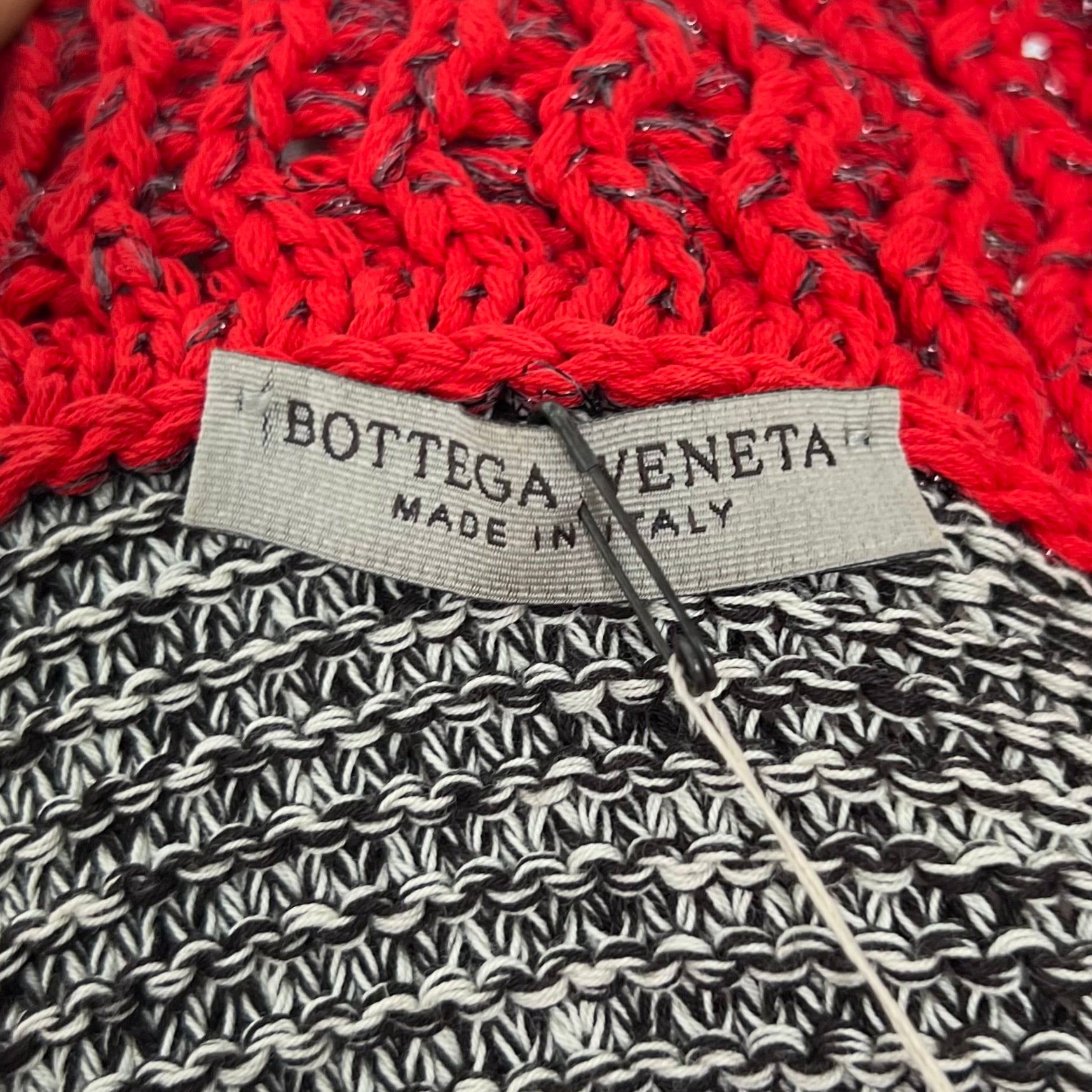 BOTTEGA VENETA - Multicolor cropped knitted top
