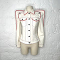 JEAN-PAUL GAULTIER - Off-white exagerated structure jacket