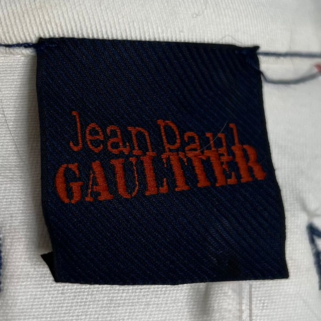 JEAN-PAUL GAULTIER - Off-white exagerated structure jacket
