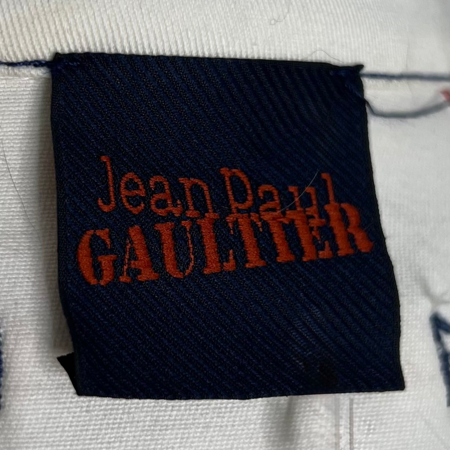 JEAN-PAUL GAULTIER - Off-white exagerated structure jacket
