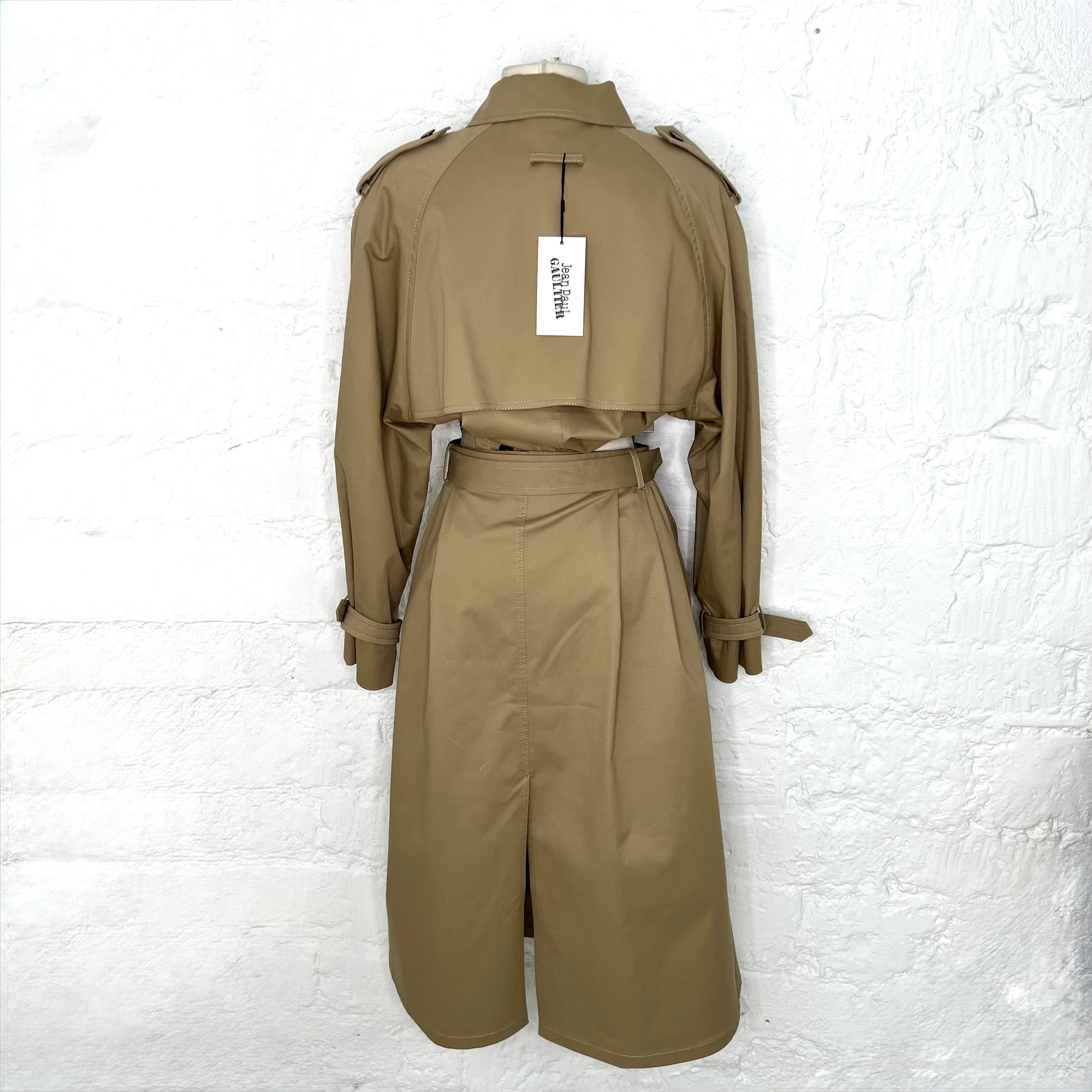 JEAN-PAUL GAULTIER - Camel trench-coat