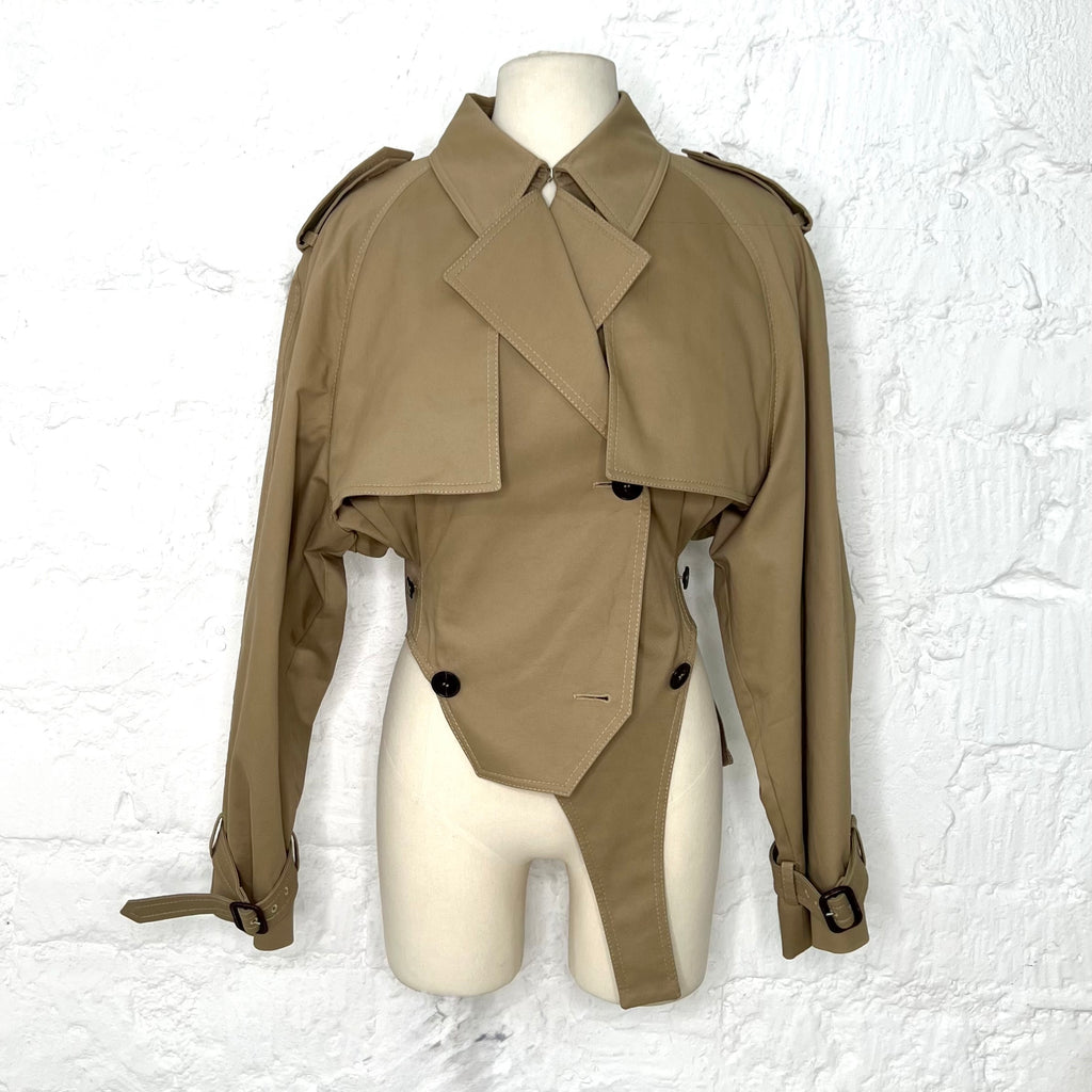 JEAN-PAUL GAULTIER - Camel trench-coat