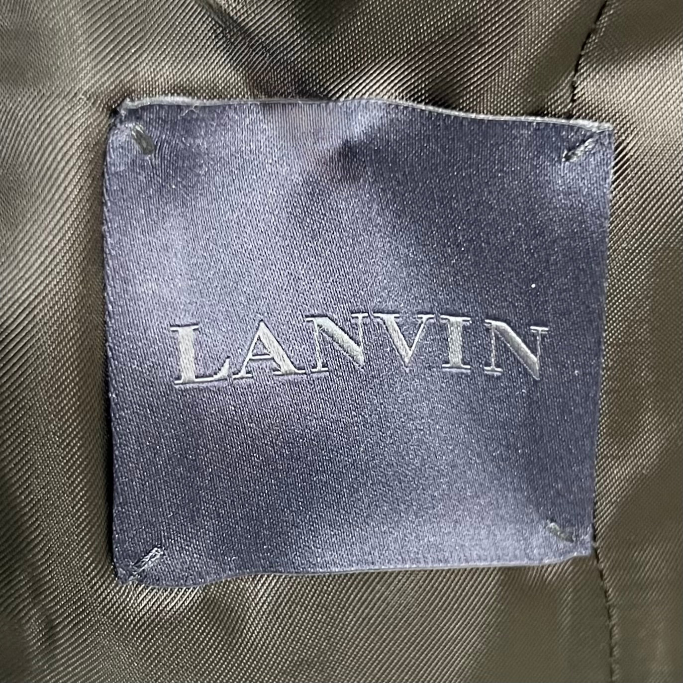 LANVIN - Navy blue tailored jacket